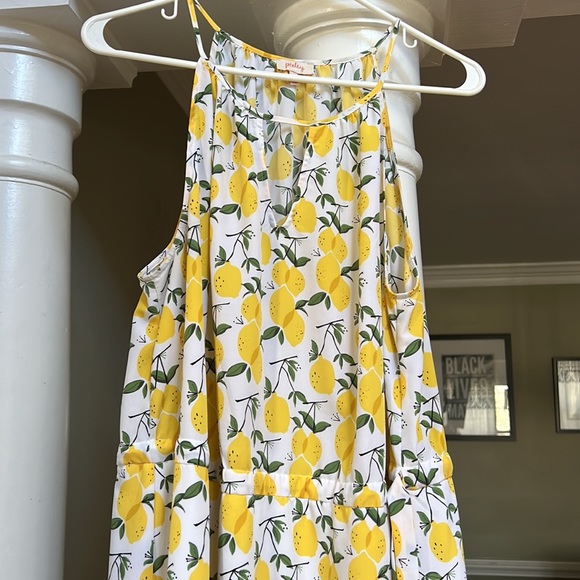 Pixley Tammy Dress - lemon print - Picture 3 of 5